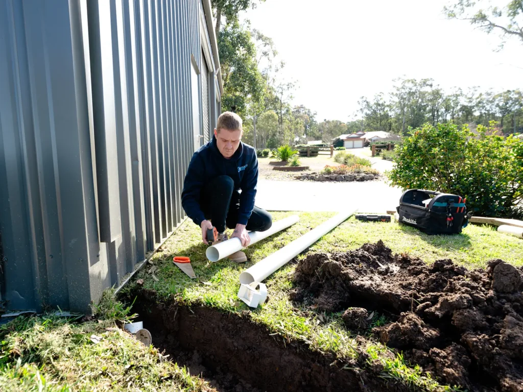 Burst and leaking pipe repairs
